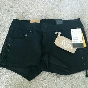 H&M Black Shorts